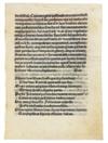 INCUNABULA LEAVES.  Collection of over 275 leaves.  1460s-90s